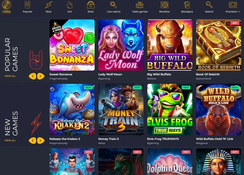 Rolling Slots Kasino hazardní hry